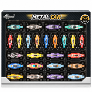 KZ957-108A Autos metálicos tipo fórmula con ruedas libres