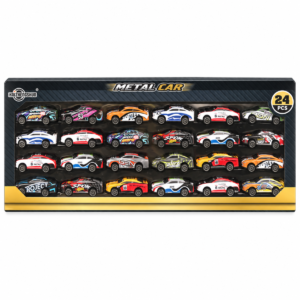 KZ957-132 Autos metálicos de carreras con ruedas libres