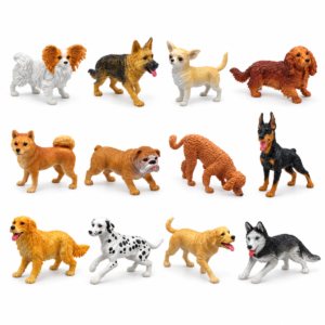MG7-012 Figuras de perros de distintas razas
