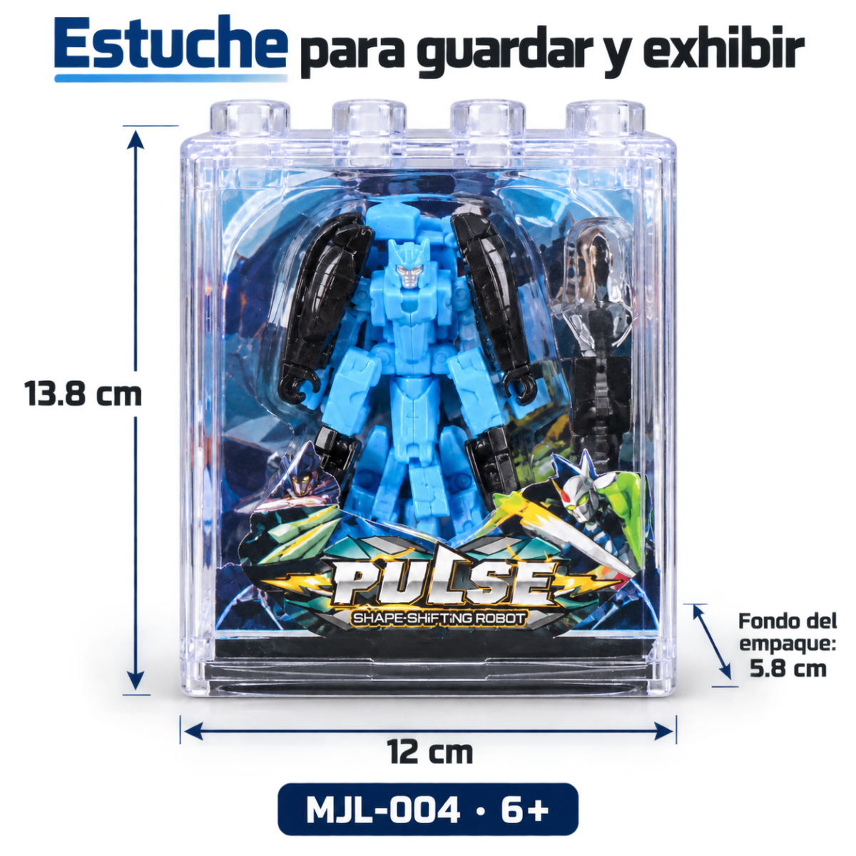 Medidas del empaque de MJL-004
