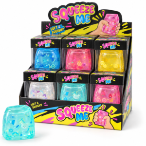 SQ-13 vasito squishy — empaque