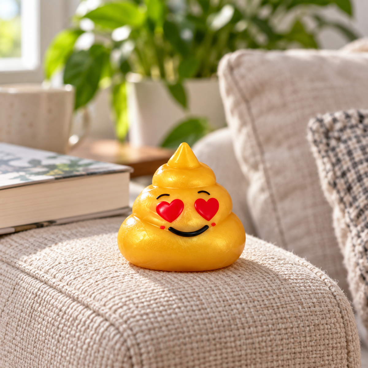 Emoji squishy antiestrés — sofa