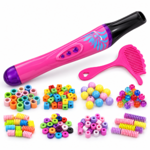 XW155-65 Accesorios para peinados con cuentas de colores
