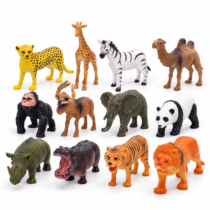 YS7-012 Figuras de animales salvajes para imaginar un safari