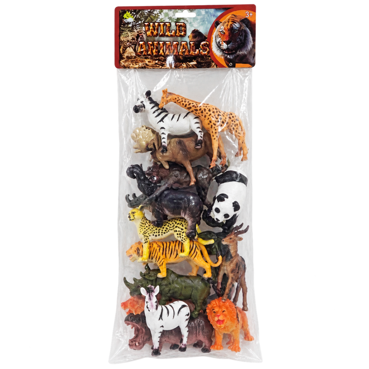 YS7-012 Figuras de animales salvajes para imaginar un safari - Imagen 4