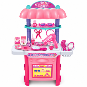 (36778-143A) Estación de belleza infantil con accesorios