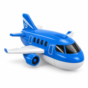 (6671-72-74) Avión transformable con pista y vehículos