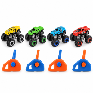 (779-48A) Camionetas monstruo miniatura con lanzadores
