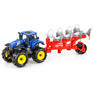 (9870-5) Tractor de juguete con arado