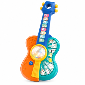 (CY-8050C) Guitarra musical infantil con botones de animales