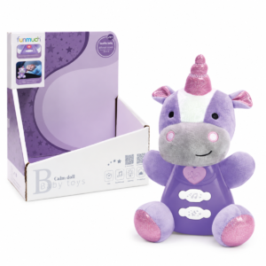 (FM888-12-13) Peluche musical con botones y luces