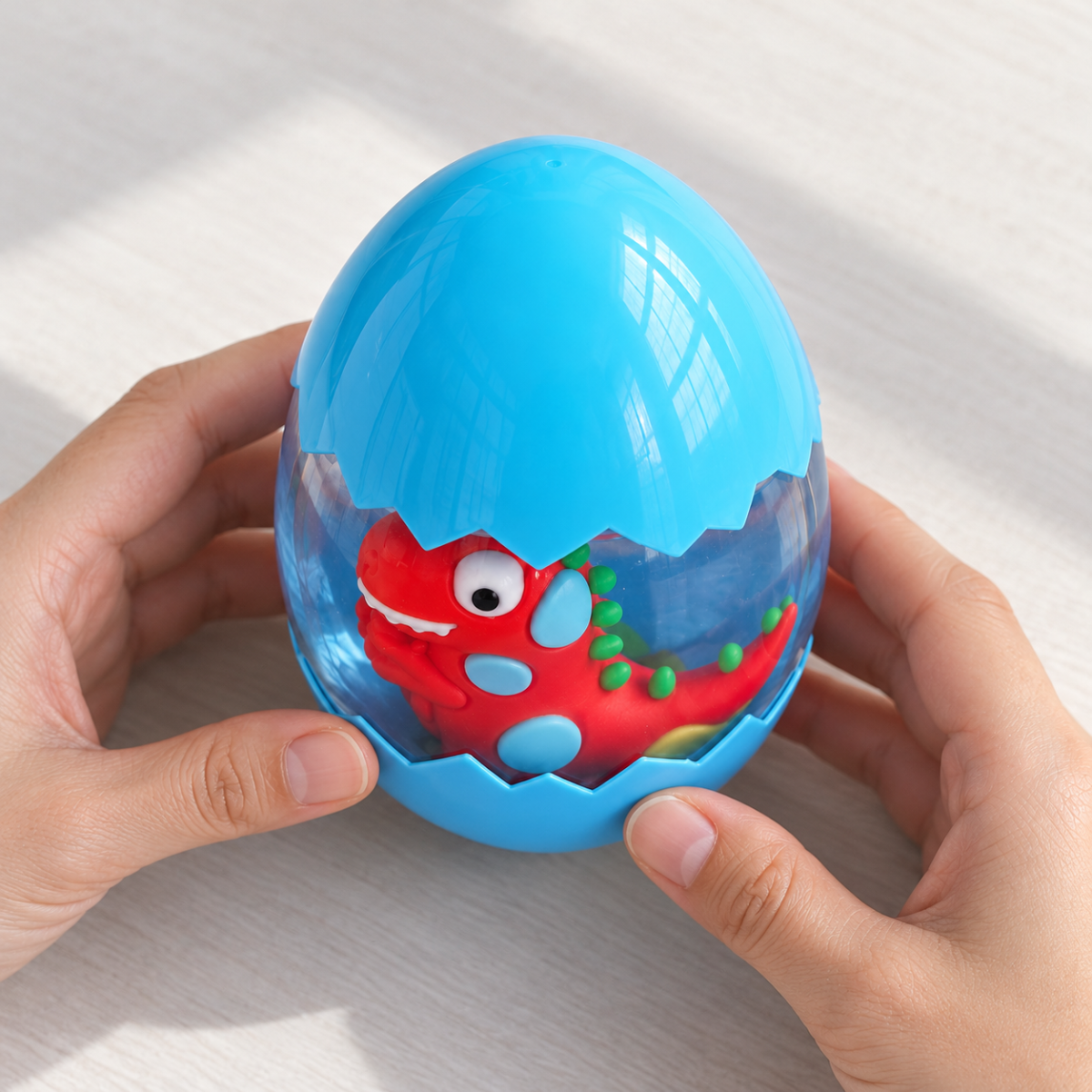 Slime Io J-1238 Slime en huevo con dinosaurio - 99Place