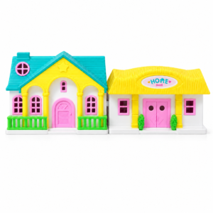 (KDL39-64) Casita de juguete con accesorios