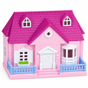 (YB8052-1) Casita de juguete con muebles y figuras